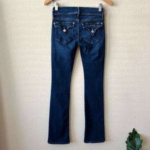 Hudson “Beth Baby Boot” jeans in a dark wash size 24